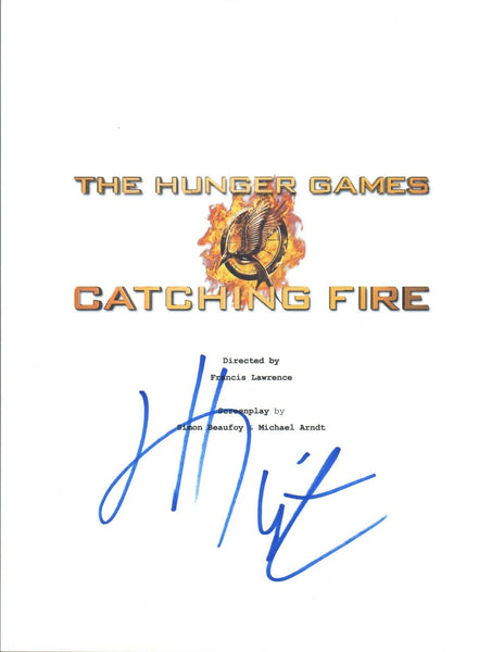 Jeffrey Wright Signed Autographed THE HUNGER GAMES CATCHING FIRE Script COA