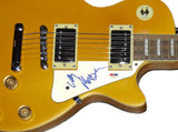 Van Morrison Signed Autographed Gold LP Style Electric Guitar PSA/DNA COA