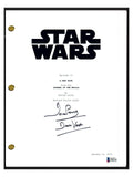 David Prowse Signed Autographed STAR WARS A NEW HOPE Movie Script Beckett COA