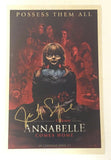James Wan & Judy Spera Warren Annabelle Comes Home Signed 11X17 Photo Poster COA
