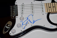 One Republic Signed Autograph Electric Guitar Ryan Tedder Brent Kutzle ACOA COA