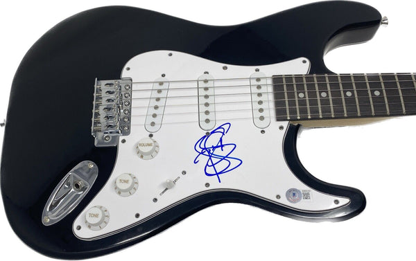 Arnel Pineda Signed Autographed Electric Guitar Journey Band Singer Beckett COA
