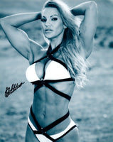 Sarah Allen Signed Autographed 8x10 Photo Hot Sexy Fitness Model COA