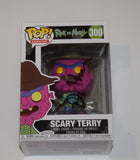 Dan Harmon Signed Rick and Morty SCARY TERRY Funko Pop Figure BAS Beckett COA