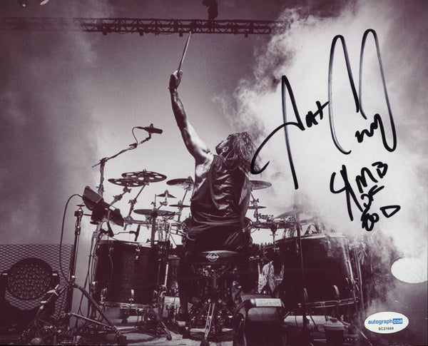 Art Cruz Signed Autograph 8x10 Photo Lamb of God Metal Drummer Prong ACOA COA