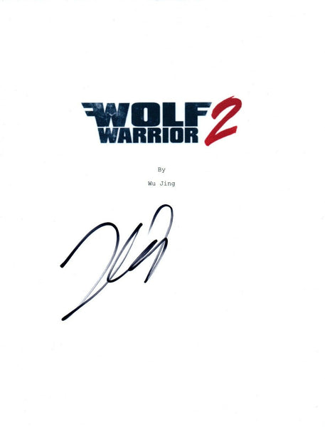 Frank Grillo Signed Autographed WOLF WARRIOR 2 Movie Script Cover COA