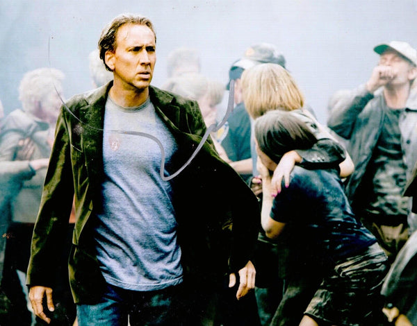 Nicolas Cage Signed Autographed 11x14 Photo Knowing Movie Actor Nic COA