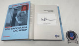 Mark Lanegan Signed Sing Backwards and Weep HC Book Screaming Trees Beckett COA