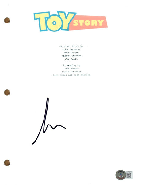 Tim Allen Signed Autograph Toy Story Movie Script Full Screenplay Beckett COA