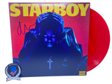 The Weeknd Signed Autographed Starboy Vinyl Record Album 2x LP Beckett COA