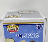 Lance Bass Signed Autograph Nsync Funko Pop Rocks #113 Figure ACOA COA