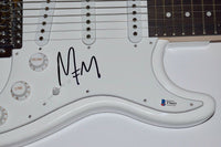 Marilyn Manson Signed Autographed Electric Guitar Beckett BAS COA