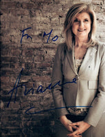 Arianna Huffington Signed Autographed 8x10 Photo The Huffington Post COA VD