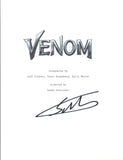 Scott Rosenberg Signed Autographed VENOM Movie Script Cover Screenwriter COA