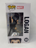 Hugh Jackman Signed X-Men Logan Funko Pop #185 Wolverine Autograph Beckett COA