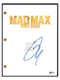 Tom Hardy Signed Autograph Mad Max Fury Road Movie Script Transcript Beckett COA