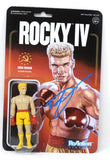 Dolph Lundgren Signed Autograph Rocky IV Ivan Drago ReAction Action Figure BAS