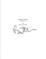 Beau Willimon Signed Autographed HOUSE OF CARDS Pilot Episode Script COA VD