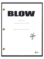George Jung Signed Autographed Blow Movie Script Drug Smuggler Beckett BAS COA