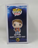 Huey Lewis Signed Autograph Marty McFly Back To The Future Funko Pop Beckett COA
