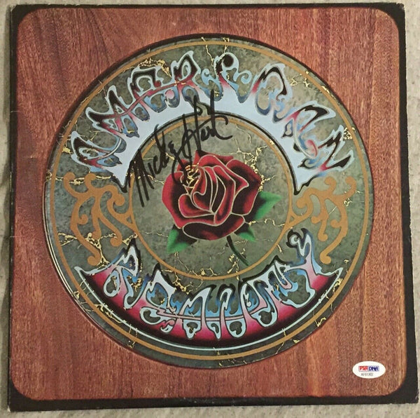 Mickey Hart Signed Autograph Grateful Dead American Beauty Record Album PSA COA