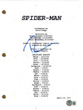 Tobey Maguire Signed Autograph Spider-Man Movie Script Screenplay Beckett COA