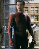 Tobey Maguire Signed 11x14 Photo Spider-Man Autograph Peter Parker Beckett COA