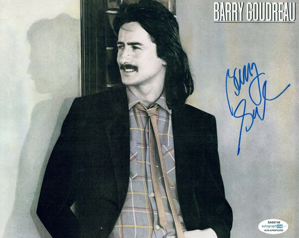 Barry Goudreau Signed Autographed 8x10 Photo Boston Band Guitarist ACOA COA