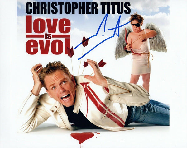 Christopher Titus Signed Autographed 8x10 Photo Comedian COA VD