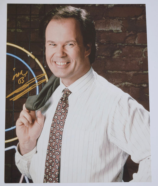 Dennis Haskins Signed Autographed 11x14 Photo Saved By The Bell COA