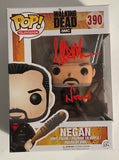 Jeffrey Dean Morgan Signed Negan Funko Pop Figure The Walking Dead Beckett COA