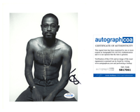 LaKeith Stanfield Signed 8x10 Photo Atlanta Get Out Actor Shirtless ACOA COA