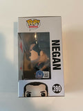 Jeffrey Dean Morgan Signed Negan Funko Pop Figure The Walking Dead Beckett COA