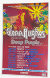 Glenn Hughes Signed Autographed 12x18 Tour Poster Photo Deep Purple Beckett COA