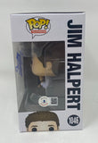 John Krasinski Signed Funko Pop Figure Jim Halpert The Office 1046 Beckett COA