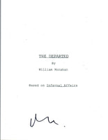 Matt Damon Signed Autographed THE DEPARTED Full Movie Script COA