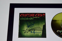 Adam Duritz +1 Signed Counting Crows Recovering the Satellites Framed CD COA