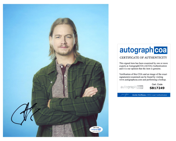 Christoph Sanders Signed Autographed 8x10 Photo Last Man Standing Actor ACOA COA