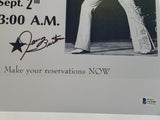 James Burton Signed 11x17 Poster Photo Elvis Presley Guitarist Beckett BAS COA