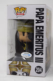 Tobias Forge Ghost Signed Funko Pop Papa Emeritus III #204 Autograph ACOA COA