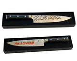 Nick Castle Signed Autographed 8" Chef Knife Halloween Michael Myers Beckett COA