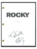 Talia Shire Signed Autographed ROCKY Full Movie Script Screenplay COA