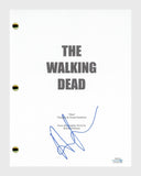 Andrew Lincoln Signed Autographed The Walking Dead Pilot Script Rick ACOA COA