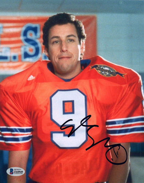 Adam Sandler Signed Autograph 8x10 Photo The Waterboy Bobby Boucher Beckett COA