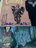 Guillermo Del Toro Signed Autographed Cronos 12x18 Movie Poster Beckett COA