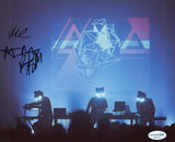 Black Tiger Sex Machine Signed Autograph 8x10 Photo BTSM EDM Trio ACOA COA