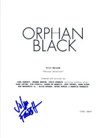 John Fawcett Signed Autographed ORPHAN BLACK Pilot Episode Script COA VD