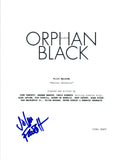 John Fawcett Signed Autographed ORPHAN BLACK Pilot Episode Script COA VD