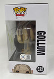 Andy Serkis Signed Autograph Funko Pop Gollum The Lord of The Rings Beckett COA
