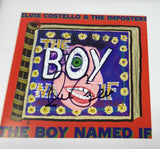 Elvis Costello Signed Autographed The Boy Named If Framed CD Display COA